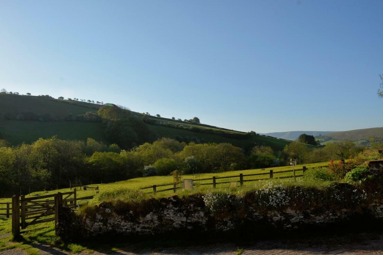 Appartamento Snug Oak Hut With A View On A Welsh Hill Farm Brecon Esterno foto