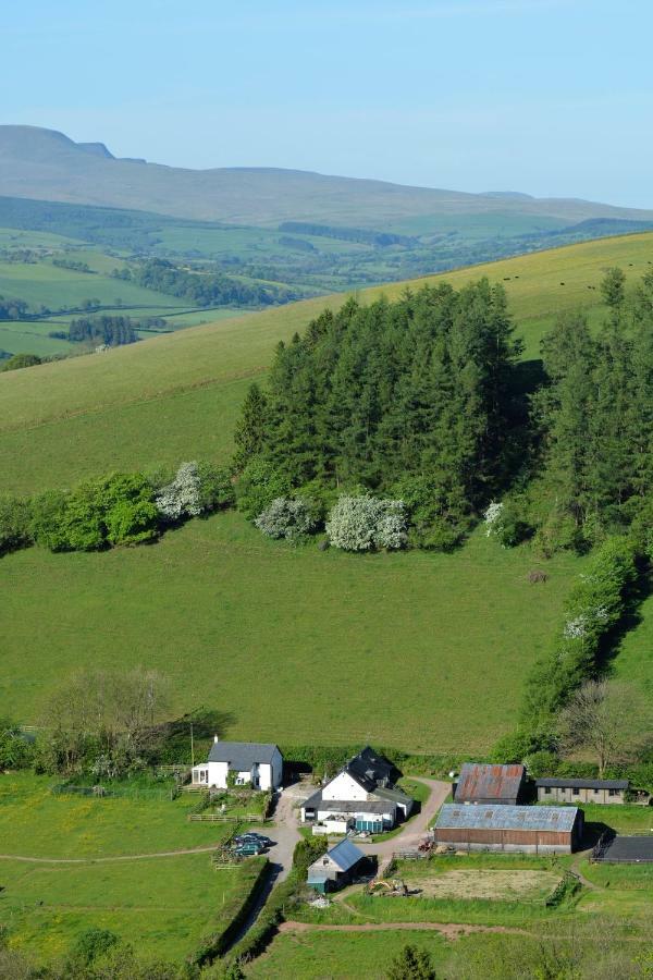 Appartamento Snug Oak Hut With A View On A Welsh Hill Farm Brecon Esterno foto